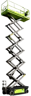 A ZOOMLION ZS4045AC scissor lift, from ZOOMLION’s North American catalogue